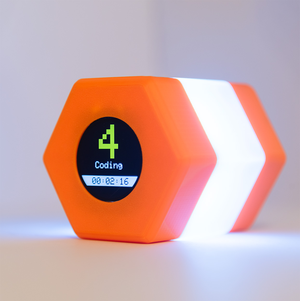 Activity Dice Device Close-up